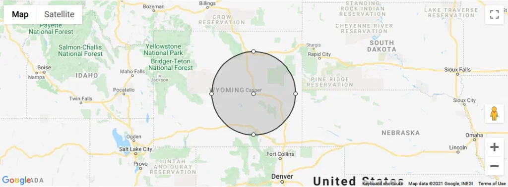 Dams moving service area